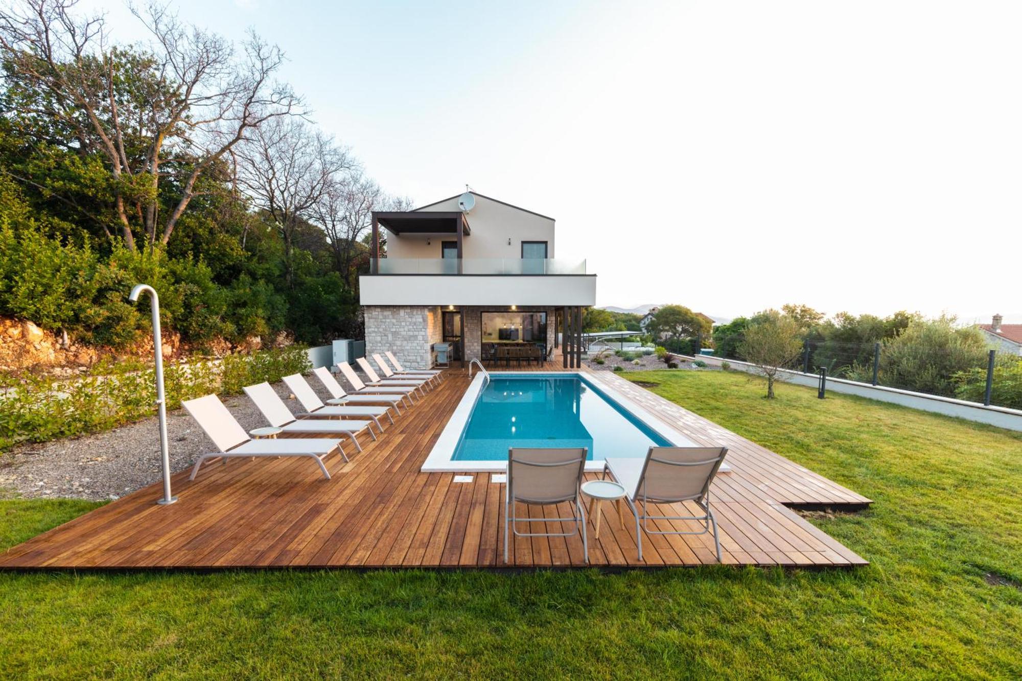 Wild Adriatic Way Villa Labin  Bagian luar foto